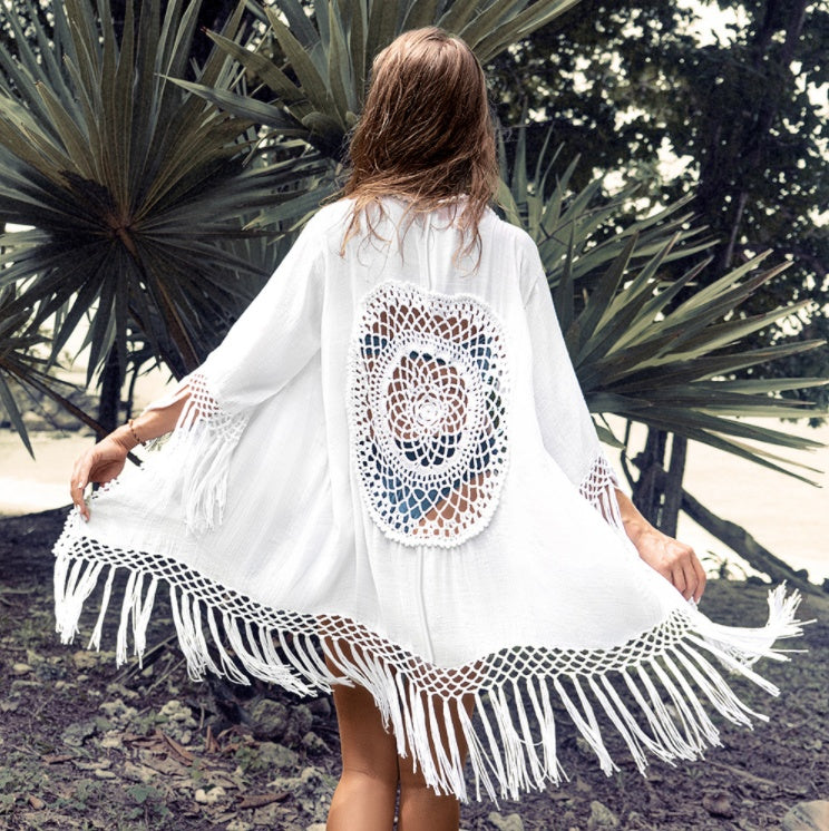 Sun proof shirt swimsuit beach blouse female