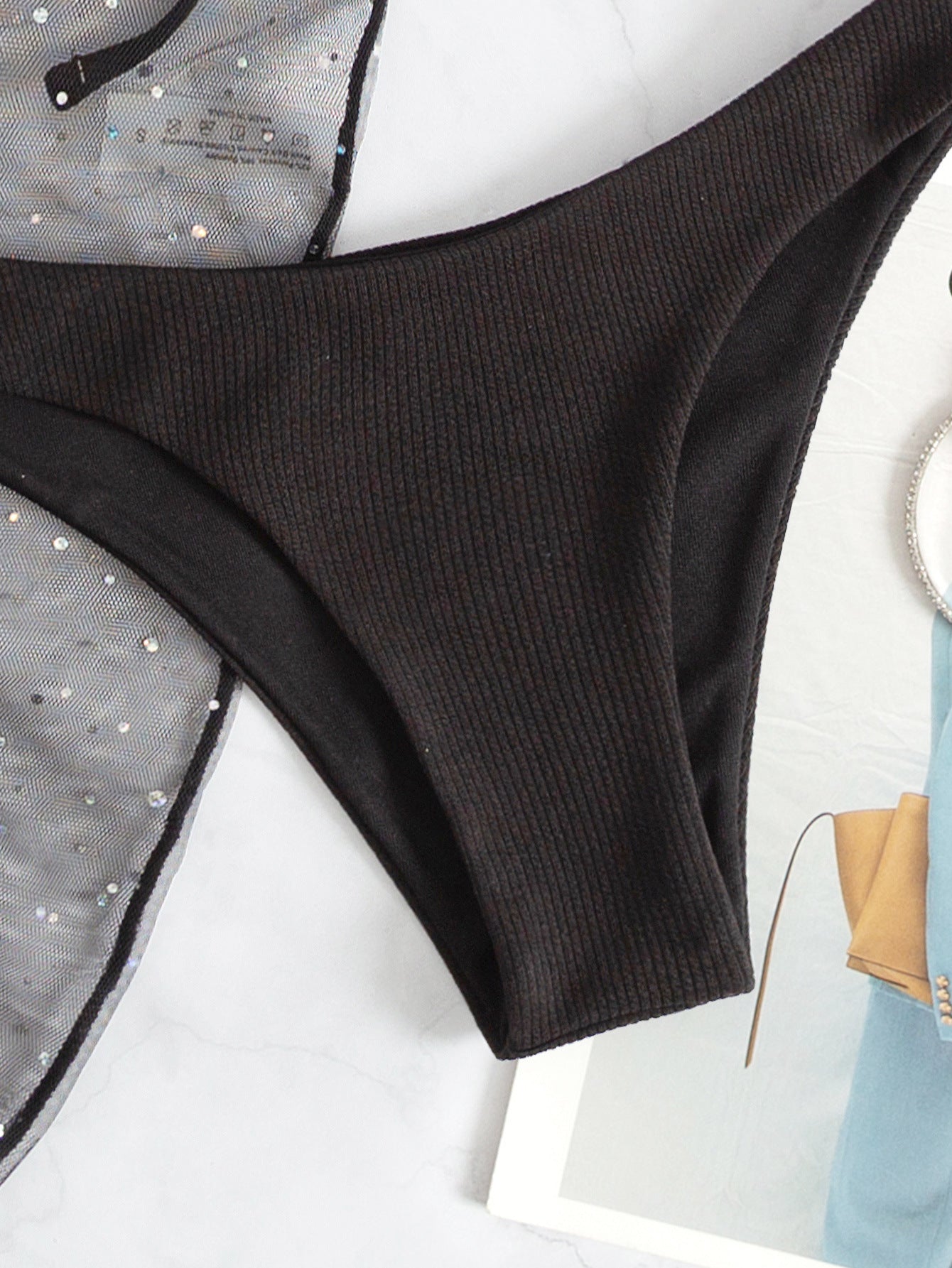 New Tie Halter Skirt Sexy Bikini Set
